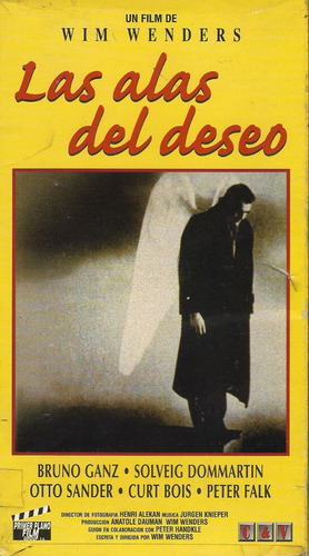 Las Alas Del Deseo Vhs Wim Wenders Bruno Ganz Peter Falk Mw