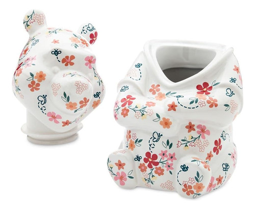 Winnie The Pooh Disney - Tarro De Galletas / Galletero Color Blanco