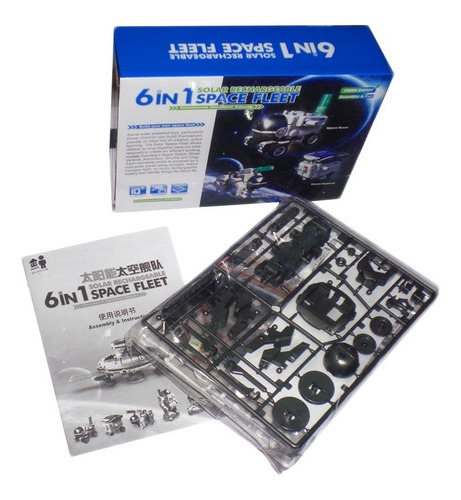 Juego Para Armar - Space Fleet Solar - Kit 6 En 1