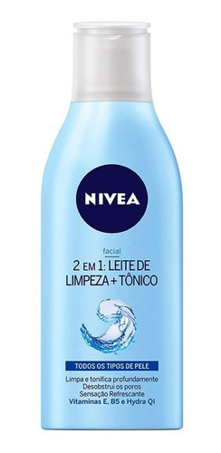 Leite De Limpeza + Tônico Facial 200ml - Nivea