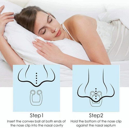 Kit3 Silent Sleep Silent Snore - Tapón Nasal Antirruido