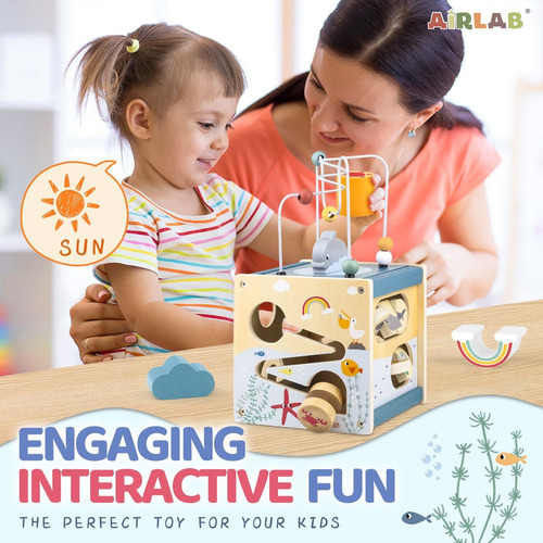 Cubo Actividades Bebe 1 Año Regalos, Juguetes