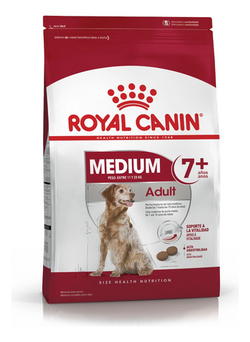 Alimento Royal Canin Perro Medium Senior +7 Medianos X 15kg