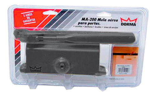 Mola Aerea Dorma 200-2 Preta - 40kg