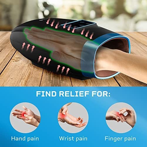 Máquina Masaje Mano Personal Palma Artritis Regalo Vibración