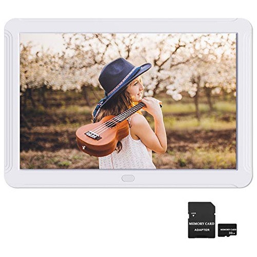 Atatat Digital Picture Frame 8 Inch With 1920x1080 Ips Scree