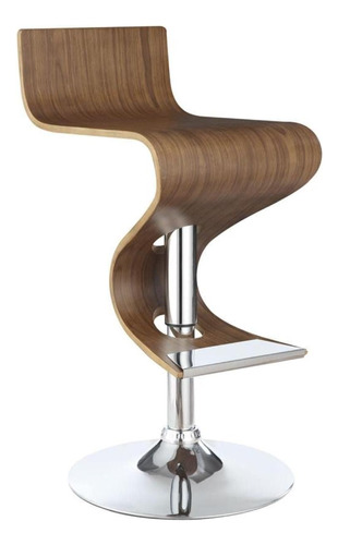 Coaster Furniture Taburete Ajustable De Nogal 100396