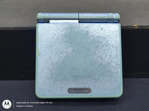 Game Boy Advance Sp Doble Brillo Azul +juego Repro+ Cargador Artic Blue (Usado)