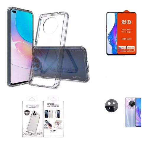 Case Funda Para Huawei Nova 8i + Mica De Pantalla Y Cámara