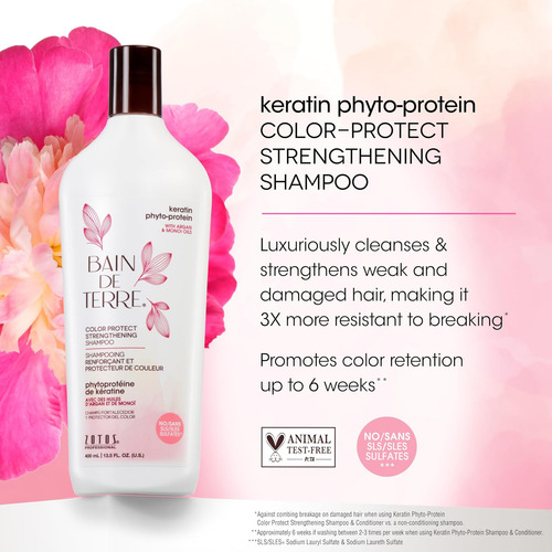 Conjunto De Shampoo E Condicionador Fortalecedor Bain De Ter