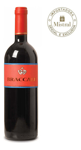 Vinho Tinto Braccale Toscana Igt 2021 750ml
