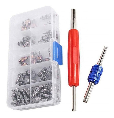 Imagen 2 de 3 de Kit Gusanillo Para Vehículo Saca Gusanillo Azul 102 Piezas