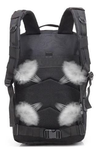 Mochila Modular Acampamento Militar 50l Resistente A Água Cor Multicam Black Desenho Do Tecido Liso