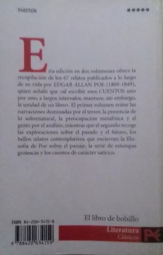 Libro Cuentos, 1 (el Libro de Bolsillo - Literatura) De Edgar