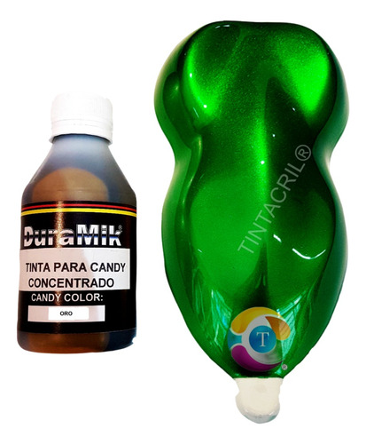 Tinta Candy Concentrada X 150 Ml. Verde