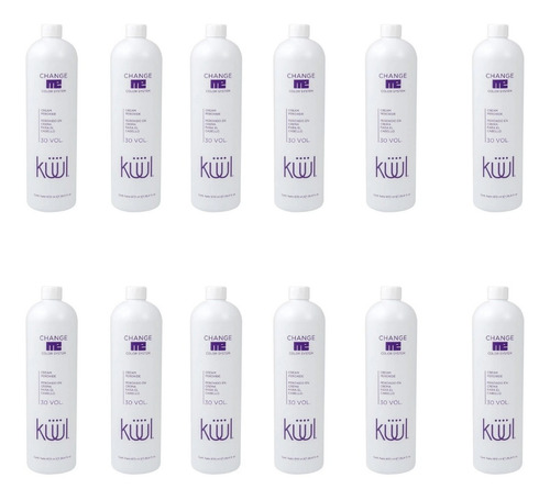 Kuul Caja 12 Piezas Activador Decoloraciones 30 Vol 870ml