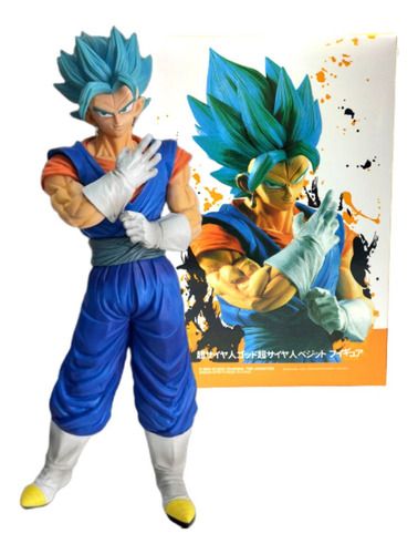 Dragon Ball Figura Vegito Goku Blue Sayayin Azul Potara 32cm
