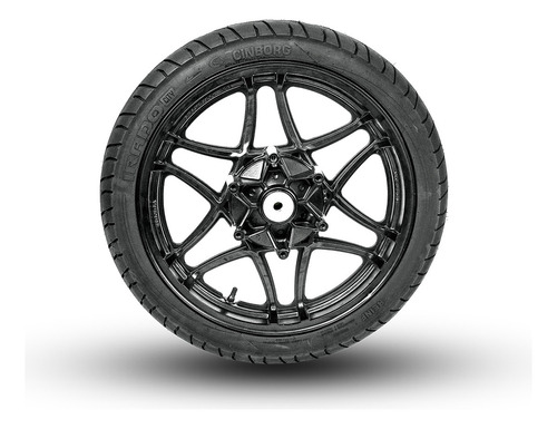 Pneu Dianteiro 60/100-17 Biz Pop Crypton Neo Cinborg