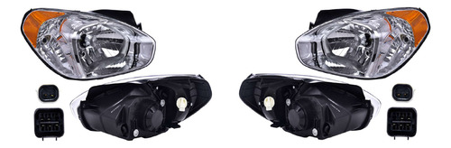 (par) Faros Manual P/halogeno Dodge Attitude 2008 2009 Depo
