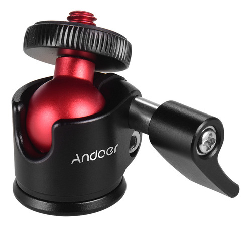 Cámara Giratoria Andoer Mini Head Dslr Con Trípode Y Cabeza