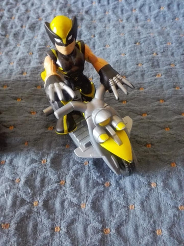 Wolverine+vehiculo Hasbro Playskool  Adventures Marvel 