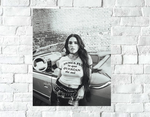 Poster Decorativo Lali Esposito 09 - Tamaño A3 30x40 Blanco