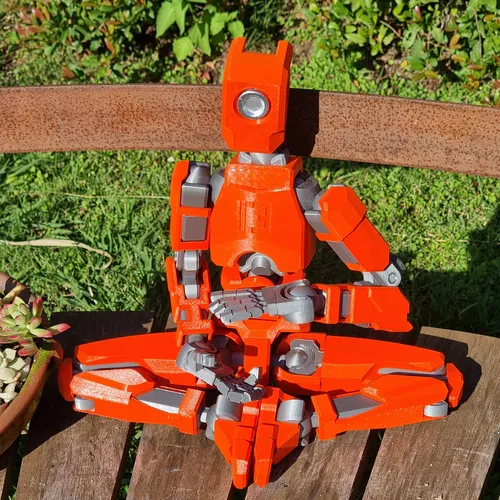 Figura De Acción T70 Robot 3d Movil Super Articulado Gigante