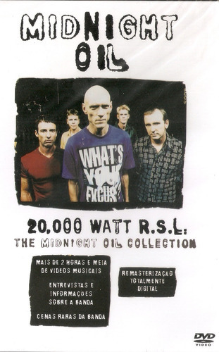 Midnight Oil - 20.000 Watt R.s.l. - Dvd - Peter Garrett