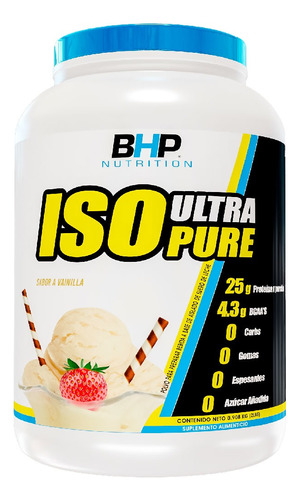 Proteina Bhp Nutrition Isopure Ultra Cero Carbs 2 Lbs 28 Servicios Sabor Vainilla