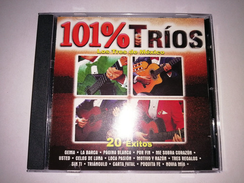 Los Tres De Mexico 101% Trios 20 Exitos Cd Nac Ed 2002 Mdisk