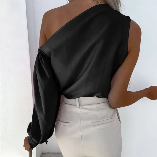 Camisas de un solo hombro hotsell