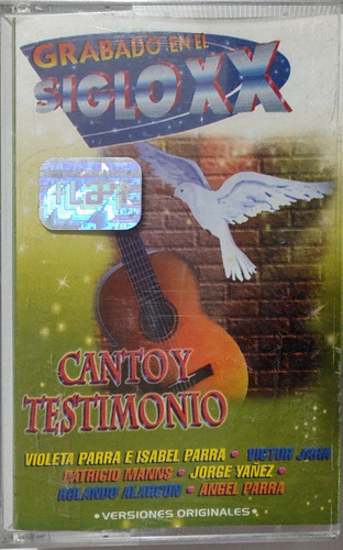 Cassette De Canto Y Testimonio Vol.1 Varios Artistas (2915 