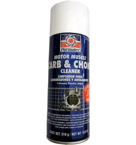 Lavacarburador Y Ahogador Carbuclean Permatex 310gr