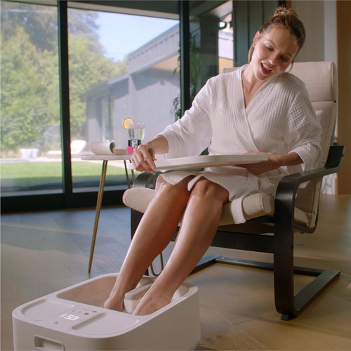 Masajeador Pies Sharper Image Hydro Spa Pantalla Lcd Rodillo