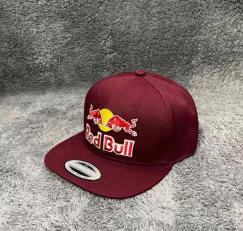 Gorra Ajustable Red Bull Bordada Modelo Moto Unión [u]