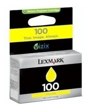 Cartucho Tinta Lexmark 100 Yl 14n0902 Pro205 209 705 707 709