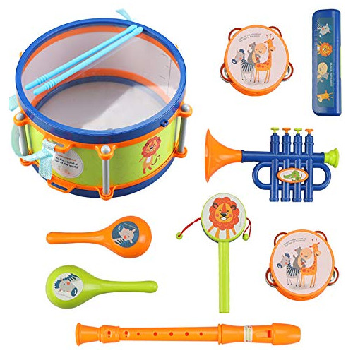 Juguetes De Instrumentos Musicales Niños Pequeños, Ba...