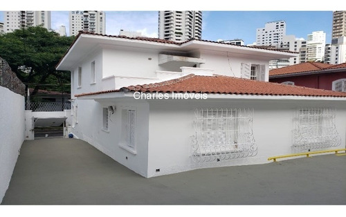 Imagem 1 de 18 de Sobrado No Bairro Do Pacaembu Comercial Ou Residencial, Próxima A Praça Charles Miller, 450 M² - Ca00020 - 68562562