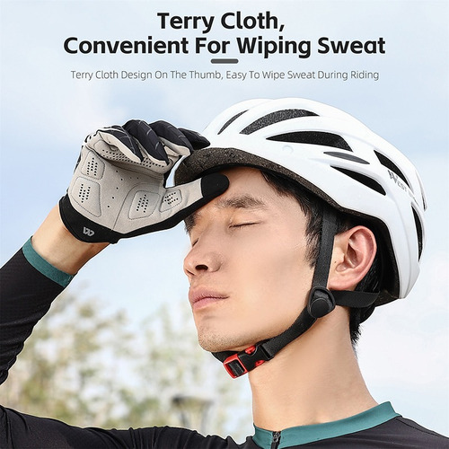 Guantes Ciclismo Pantalla Táctil Dedos Completos