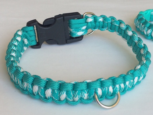 Collar Para Perros De Paracord Talla L 37cm