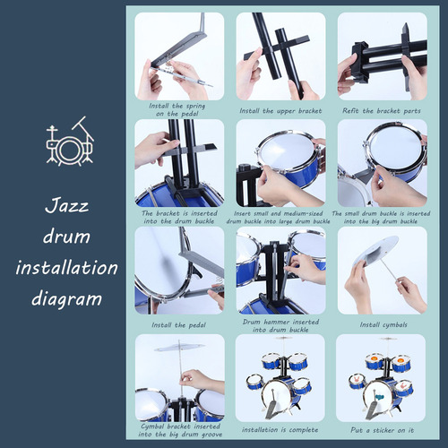 Un Minitambor, Instrumento Musical Infantil, Juguete Para Ni