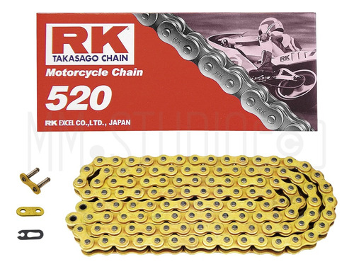 Cadena Rk 520/118 Pasos Gold Yamaha Xtz Tenere 250