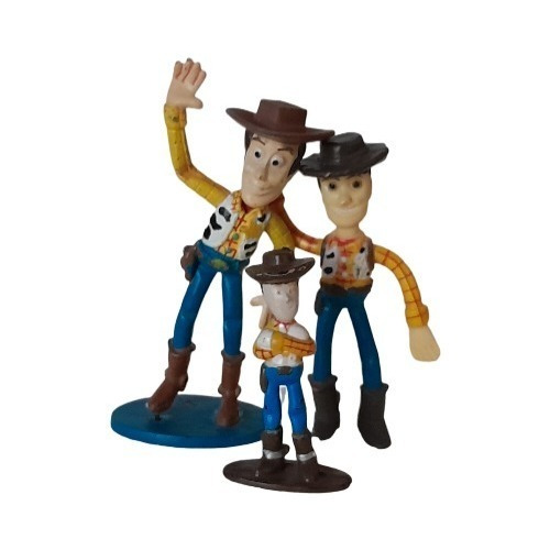 Set X 3 Toy Story Woody Bootleg Juguete Muñeco Figura Accion