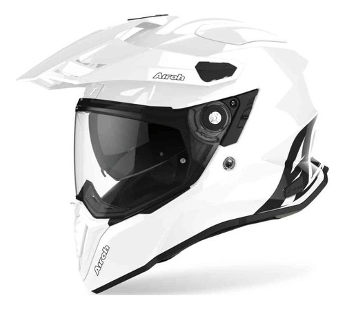 Casco Integral Airoh Commander Color Blanco Brillante Bamp