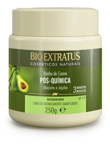 Power Cronograma Cabelos Lisos Bio Extratus 3 Fases Completo