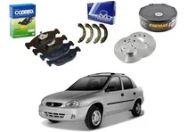 Comprar Kit Sapata Disco Pastilha Freio Syl Corsa Classic 1.0 2008