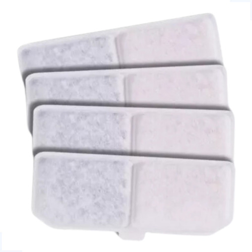 Kit 4 Refil Filtro Bebedouro Fonte De Água Pet Cães E Gatos