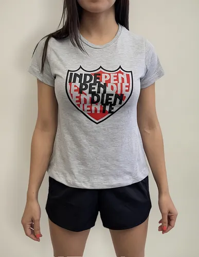 Remera Independiente Oficial De Mujer 