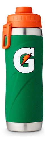 Gatorade - Botella De Acero Inoxidable De 26 oz, Verde, Ta.