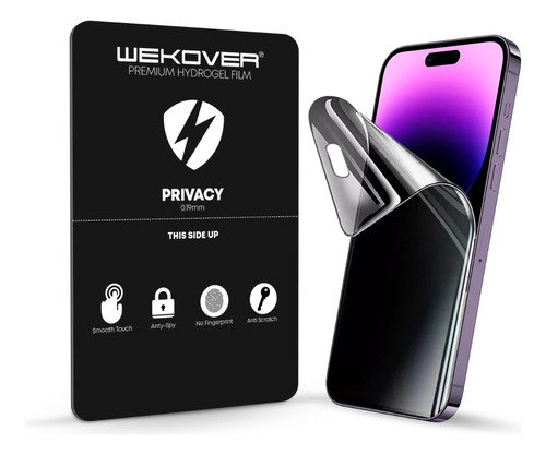 Wekover Paquete 20 Piezas Micas Hidrogel Función Privacidad